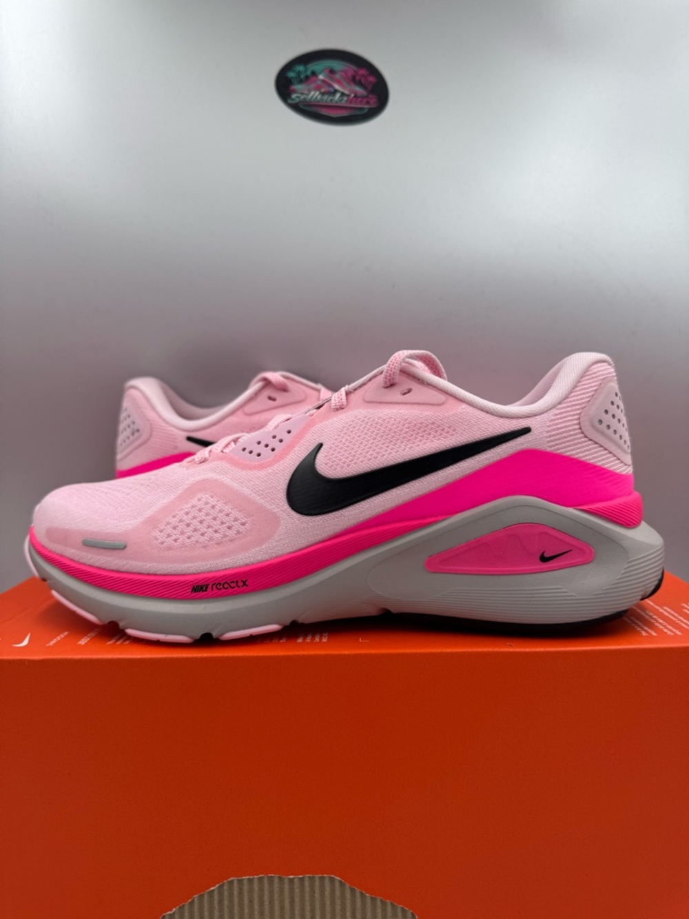Nike Air Zoom Structure 26 Pink Foam Black BRAND NEW Size 7 MEN